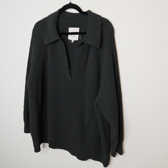 Aerie Collared Sweater - Picture 1 of 4